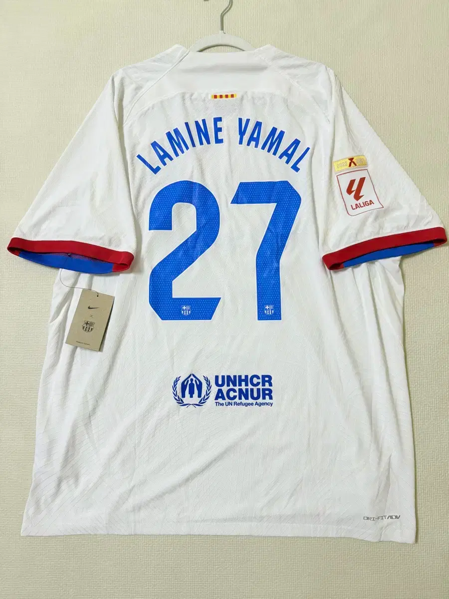 ヤマル オフィシャルアウェイ】正規品 ラミン·ヤマル FCバルセロナ24